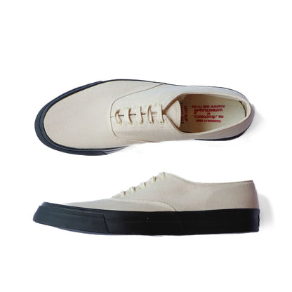 WAKOUWA LOW CUT - NATURAL CANVAS - BLACK SOLE