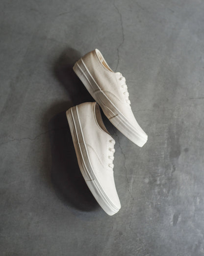 WAKOUWA LOW CUT - NATURAL CANVAS - WHITE SOLE