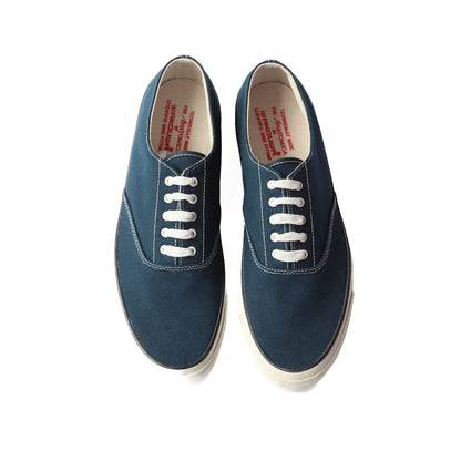 WAKOUWA LOW CUT - NAVY CANVAS - WHITE SOLE