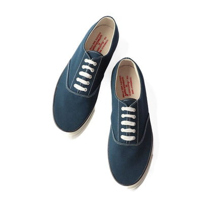 WAKOUWA LOW CUT - NAVY CANVAS - WHITE SOLE