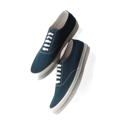WAKOUWA LOW CUT - NAVY CANVAS - WHITE SOLE