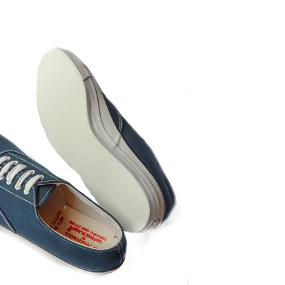WAKOUWA LOW CUT - NAVY CANVAS - WHITE SOLE