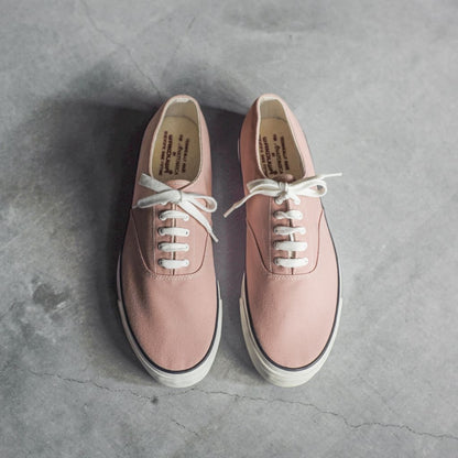 WAKOUWA LOW CUT - PINK CANVAS - WHITE SOLE