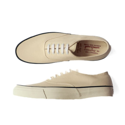WAKOUWA LOW CUT - WHITE CANVAS - WHITE SOLE
