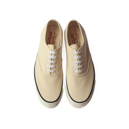 WAKOUWA LOW CUT - WHITE CANVAS - WHITE SOLE