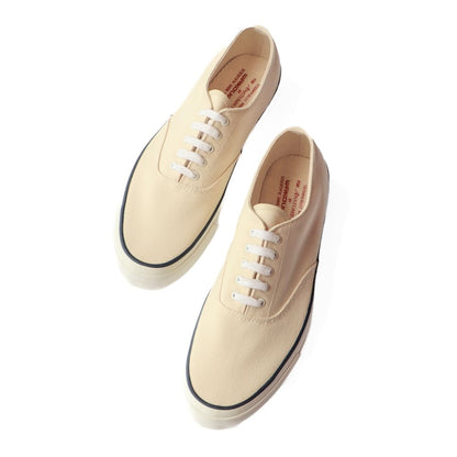 WAKOUWA LOW CUT - WHITE CANVAS - WHITE SOLE