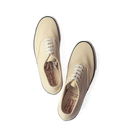 WAKOUWA LOW CUT - WHITE CANVAS - WHITE SOLE