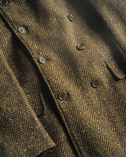 WINSTON - HERRING BONE TWEED - BROWN