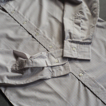 Y.P.O.W - COTTON - BLUE BLANC ROUGE CHECK